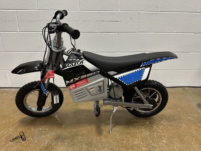 Lot 91-9774 - New MSRP $328.00 Razor Dirt Rocket MX350 -BLACK WITH DECALS, up to 14 mph, 24V Electric Dirt Bike fo...