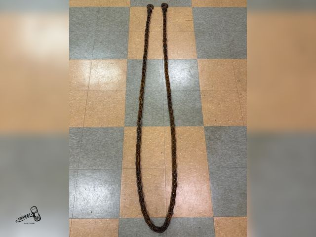 Lot 91-10273 - 12 FOOT SUPER HEAVY DUTY LOG CHAIN WITH LARGE HOOKS