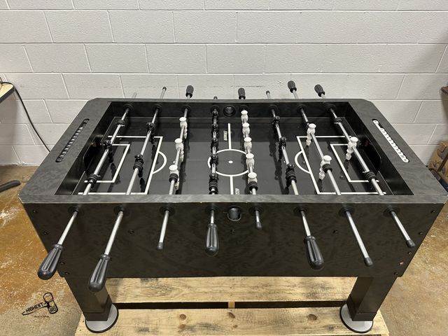 Lot 91-10434 - HARVARD SOCCER TABLE - INCLUDES BALLS, INSTRUCTIONS &amp; EXTRA SPARE PARTS GREAT FOOSBALL GAME FOR ...