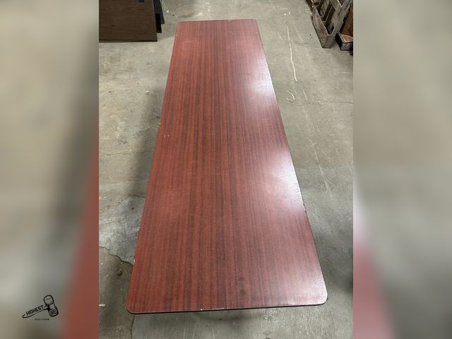 Lot 91-8284 - FOLDING TABLE 8FT X 30"