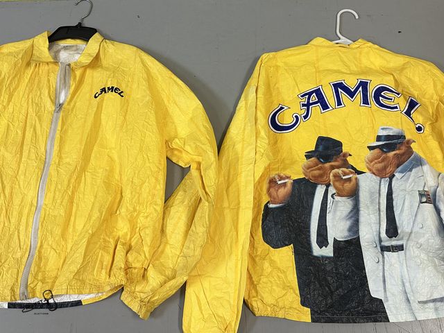 Lot 91-8857 - 2 CAMEL COATS XL