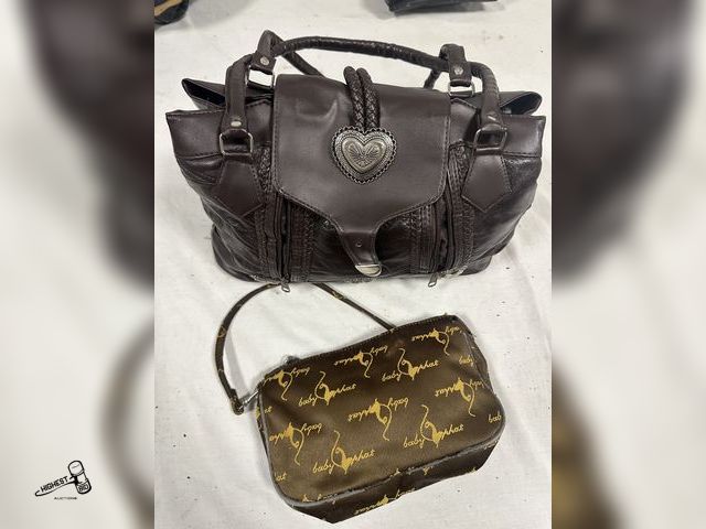 Lot 91-7644 - LADIES PURSE &amp; SMALL HAND BAG