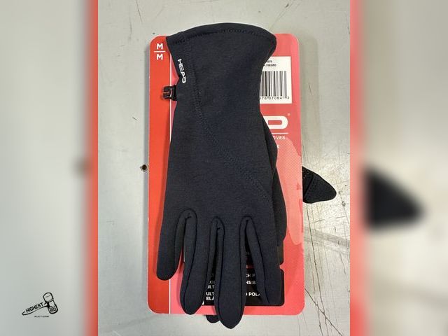 Lot 91-7320 - New HEAD - WOMEN'S TOUCHSCREEN RUNNING GLOVES - SIZE MEDIUM - TOUCHSCREEN COMPATIBLE - HIGH GRIP SIL...