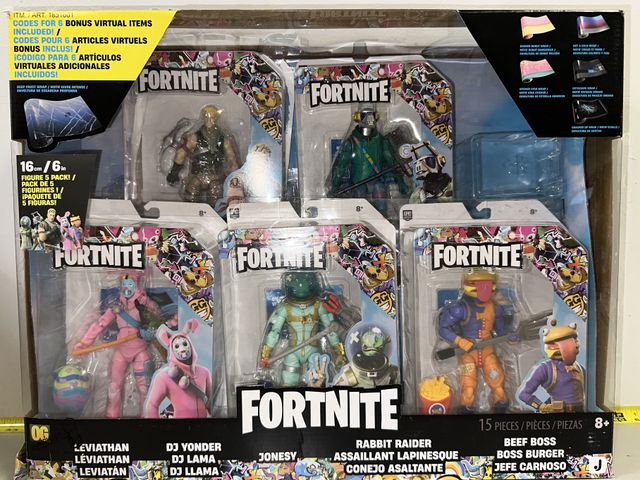 Lot 91-8419 - FORTNITE SET - NEW OPEN PACKAGE