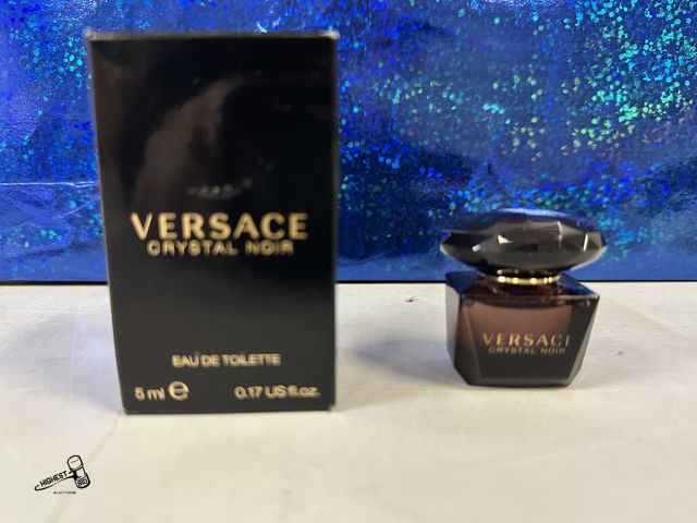 Lot 91-10470 - VERSACE CRYSTAL NOIR - MADE IN ITALY - NEW IN BOX .17 FL OZ