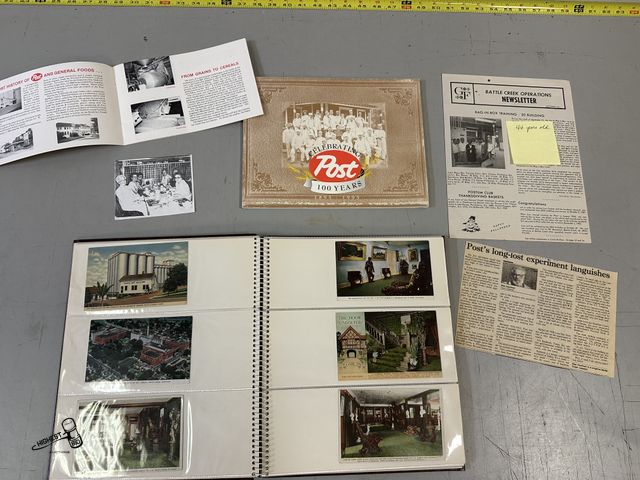 Lot 91-6931 - POST CEREAL COLLECTIBLES VINTAGE POST CARDS - CELEBRSTING 100 YEARS 1895-1995