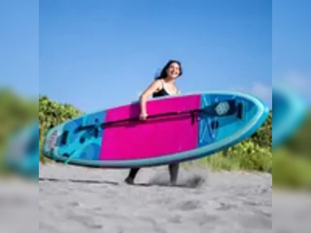 Lot 91-6593 - MSRP $ 499.00 BODY GLOVE OASIS 2 10' INFLATABLE STAND UP YOGA PADDLE BOARD PACKAGE - DURABLE PVC AND...
