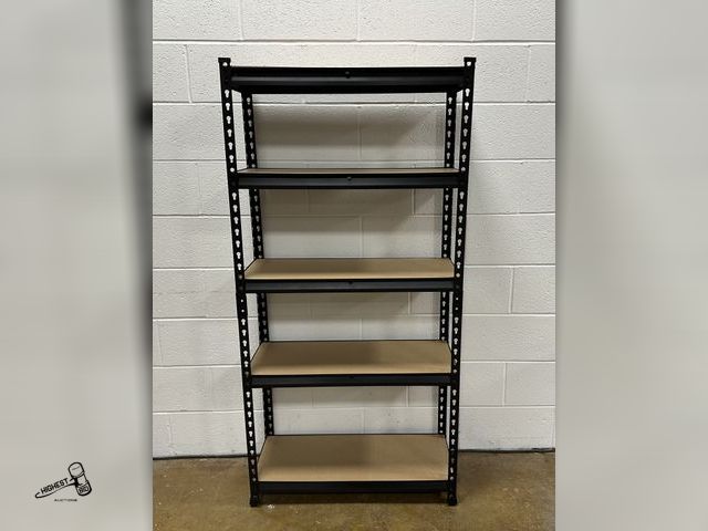 Lot 91-10516 - 5 SHELF STORAGE RACK 60" TALL X 30" WIDE X 12" DEEP