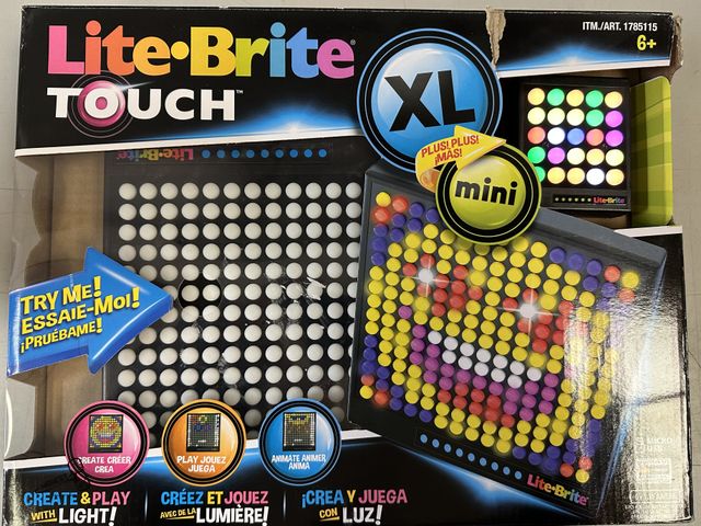 Lot 91-8615 - LITE - BRITE TOUCH XL &amp; MINI - CREATE &amp; PLAY WITH LIGHT