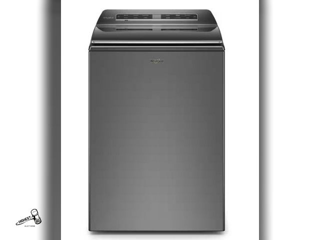 Lot 91-6510 - WHIRLPOOL wtw8127lc1 Washer 5.2 CU. FT. SMART TOP LOAD WASHER IN CHROME SHADOW - DUAL TEMPERATURE FA...