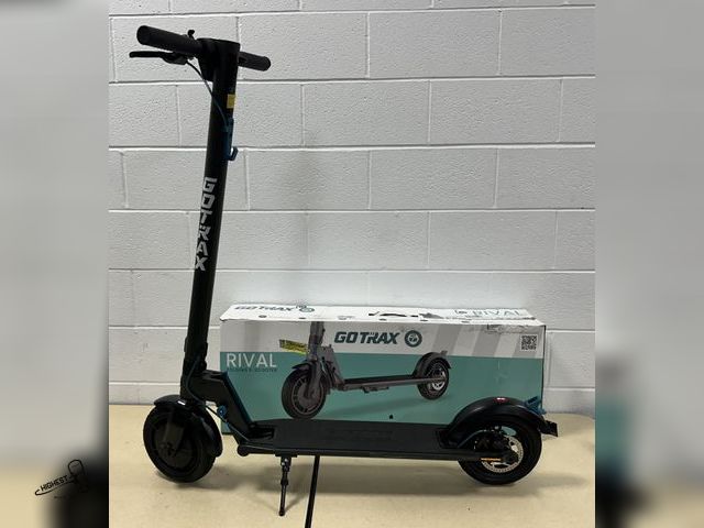 Lot 91-9829 - MSRP $ 298.00 GOTRAX Rival Commuting Folding Electric Scooter - 8.5 In. Air Filled Tires - 15.5MPH a...