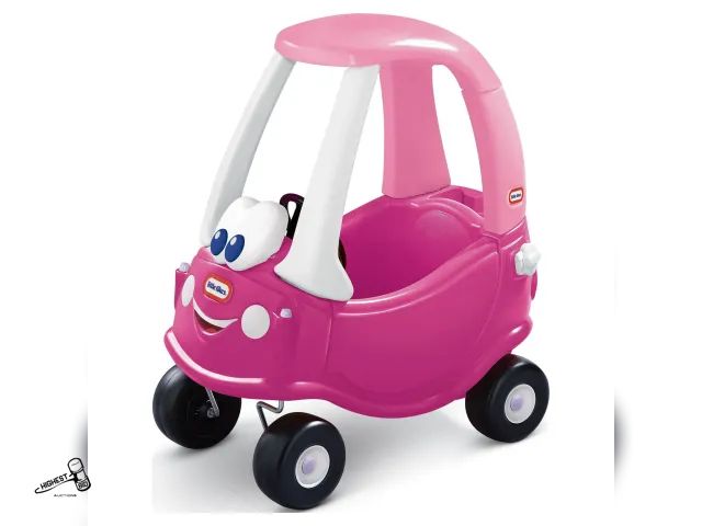Lot 91-9420 - New Little Tikes Princess Cozy Coupe (Magenta) For Girls and Boys Ages 1 Year + SOME PHOTOS USED FOR...