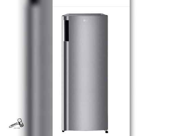 Lot 91-8529 - New LG  6.0 CU FT Refrigerator/Freezer Single Door Refrigerator with Inverter Compressor and Pocket ...