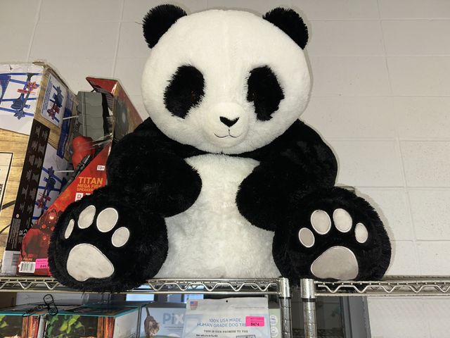 Lot 91-8498 - 53" JUMBO PLUSH BEAR