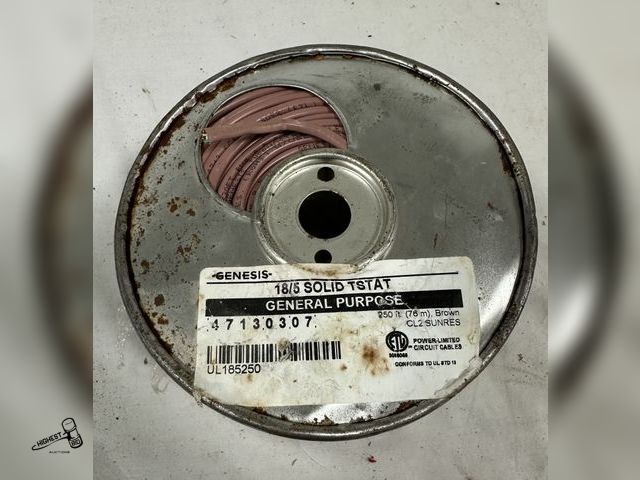 Lot 91-7593 - NEW 250 FOOT ROLL OF 18/5 SOLID TSTAT GENERAL PURPOSE COOPER WIRE