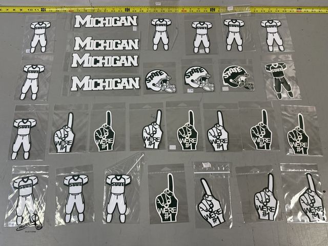 Lot 91-8342 - New 29 MICHIGAN STATE SCRAP BOOK SUPPLIES