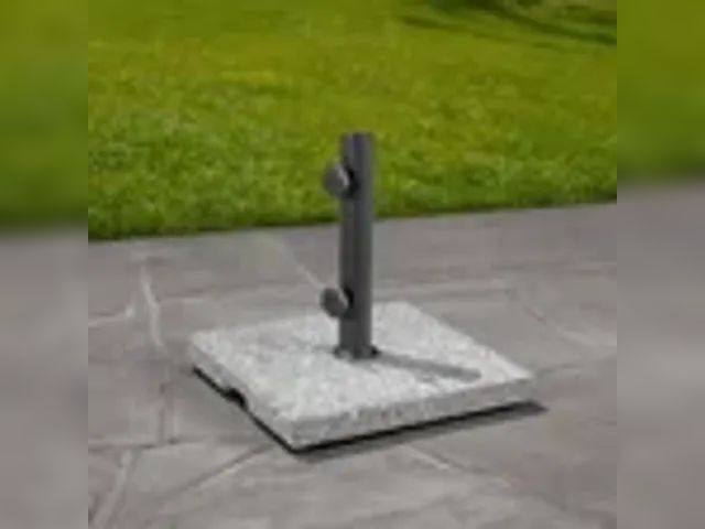 Lot 91-9744 - New SunVilla Pembrooke 59.5 lb. Granite Umbrella Base MSRP $85.99
