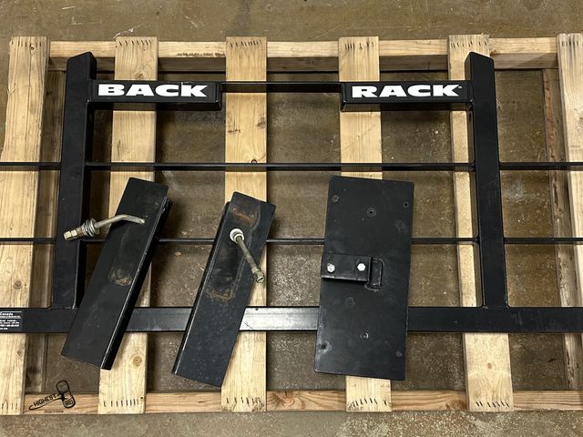 Lot 91-8283 - BACKRACK TRUCK SAVER WITH MOUNTING BRACKETS - FULL SIZE BED - ADJUSTABLE FITS A FEW TRUCK BEDS - WAS...