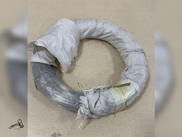 Lot 91-7151 - STAINLESS STEEL CABLE TIE WIRE COIL  - 26LB - 18 GUAGE - 304 TYPE - 4,300 FEET
