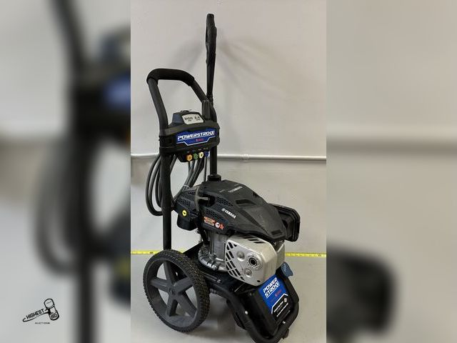 Lot 91-8938 - POWERSTROKE POWERED BY YAMAHA GAS PRESSURE WASHER 3100 PSI / 2.4 GPM - FIVE QUICK CONNECT PRO STYLE ...