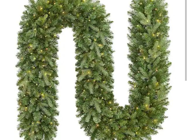 Lot 96-190854 - Home Decorators Collection 9 ft. Grand Duchess Twinkling Balsam Fir LED Pre-Lit Artificial Christmas...