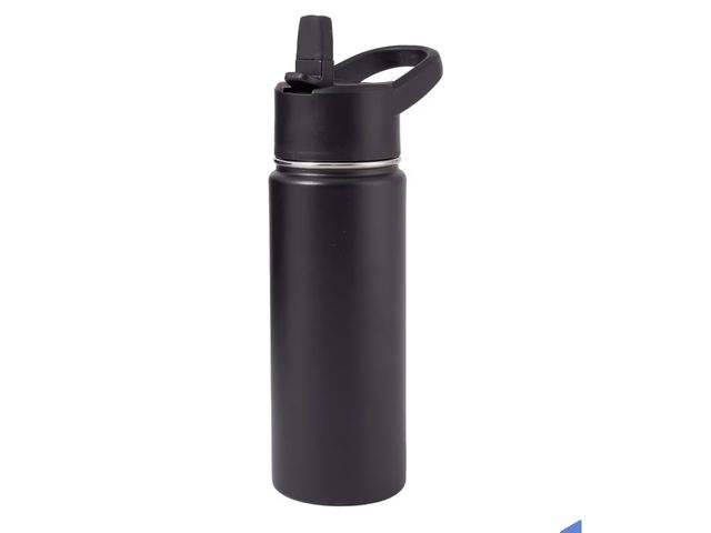 Lot 96-178117 - D Hazzan 20 Oz Insulated Water Bottle with straw lid | Lightweight and Leakproof | Keep Cold 24H | L...