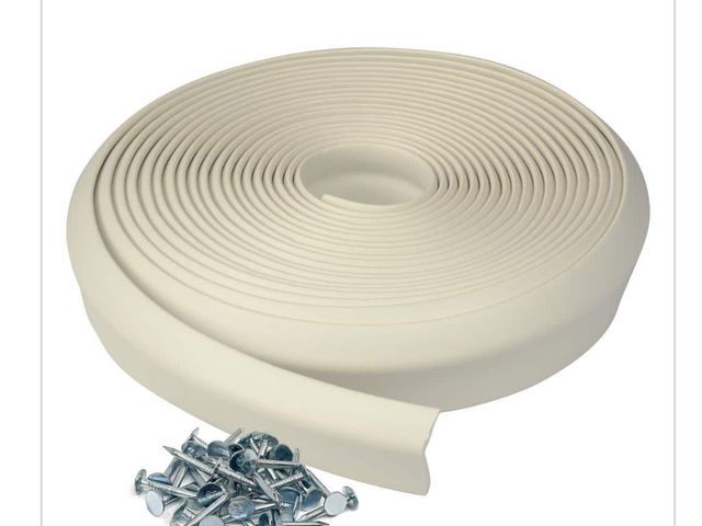 Lot 96-179249 - Frost King 30 Ft. Nail on Garage Door Top and Side Seal. 1- 3/4 w. New