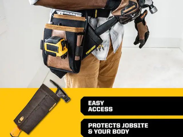 Lot 96-162881 - Firm Grip Utility Pouch with Hanmer Sleeve Unused