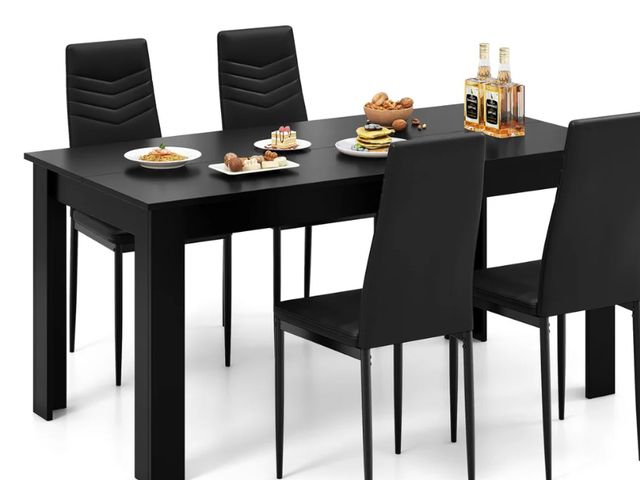 Lot 96-198279 - Giantex Dining Table Set for 4 or 8, Modern Rectangular Kitchen Table
New