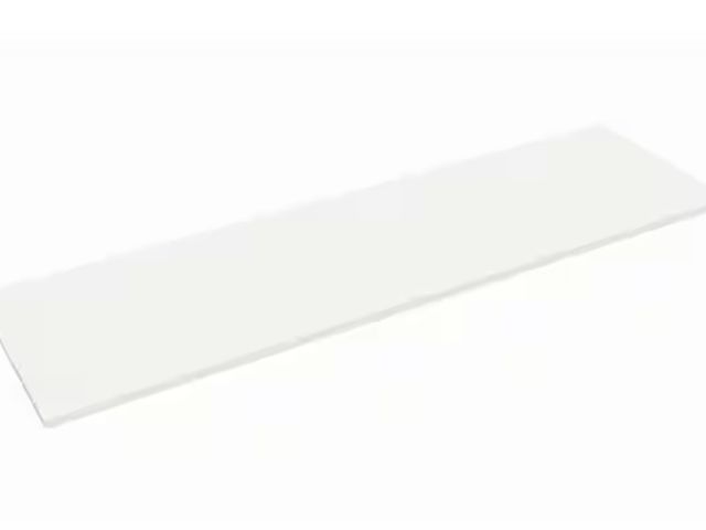 Lot 96-214128 - 3 pack of ClosetMaid Selectives 48 in. L x 14 in. D White Laminate Wall Mounted Shelf New