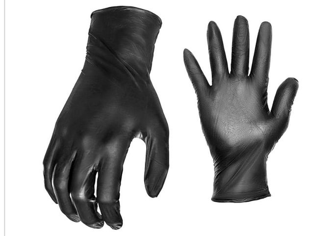 Lot 96-170781 - GORILLA GRIP100-Count 4mil Disposable Nitrile Work Gloves - Large

New