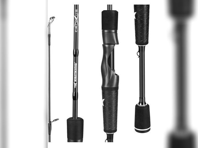 Lot 96-163948 - KastKing Crixus Fishing Rods,IM6 Graphite Spinning Rod &amp; Casting Rod W/Zirconium Oxide Ring Stai...