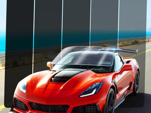 Lot 96-193407 - Amzwolf % VLT Ceramic Car Window Tint Film (20In x 20Ft), 99% UV &amp; 96% IRR Blocks, 5-Layer Autom...