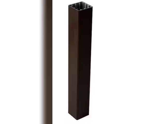 Lot 96-211548 - Fiberon CountrySide 5 in. x 5 in. x 39 in. Simply Brown Capped Composite Beveled Post Sleeve New