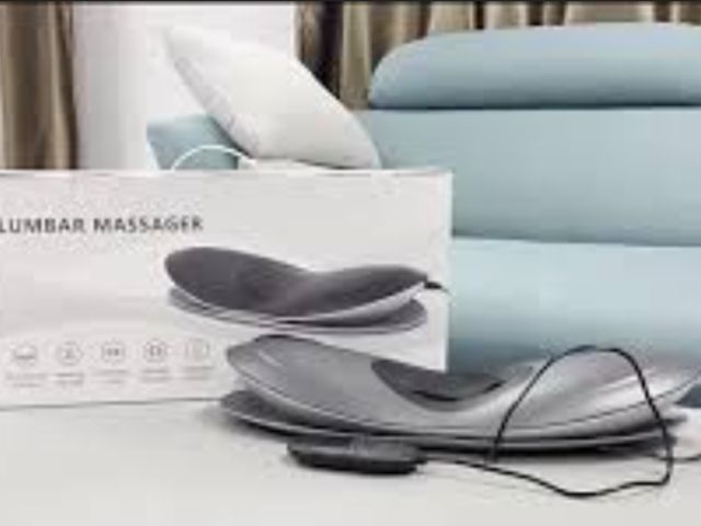 Lot 96-164201 - Lumbar Massager Automatic High Frequency Vibration Heat Lightly used untested