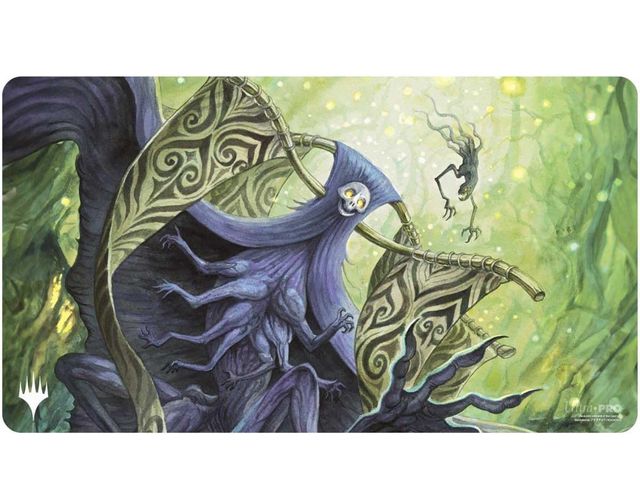 Lot 96-193439 - Ultra PRO - MTG Duskmourn Playmat Commander Ft. Overlord of The Hauntwoods for Magic: The Gathering,...