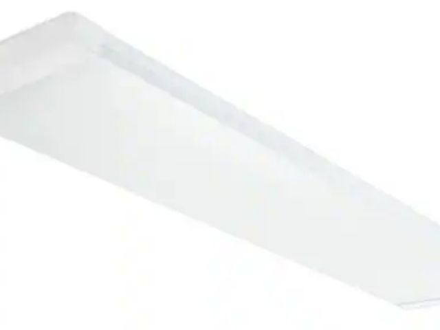 Lot 96-213927 - Commercial Electric
46 in. x 10 in. LED Flush Mount Ceiling Light Fixture White End Caps Low Profile...