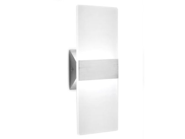 Lot 96-178295 - ChangM Modern LED Acrylic Wall Sconce 12W Cool White 6000K Up Down Lamp for Bedroom Corridor Stairs ...