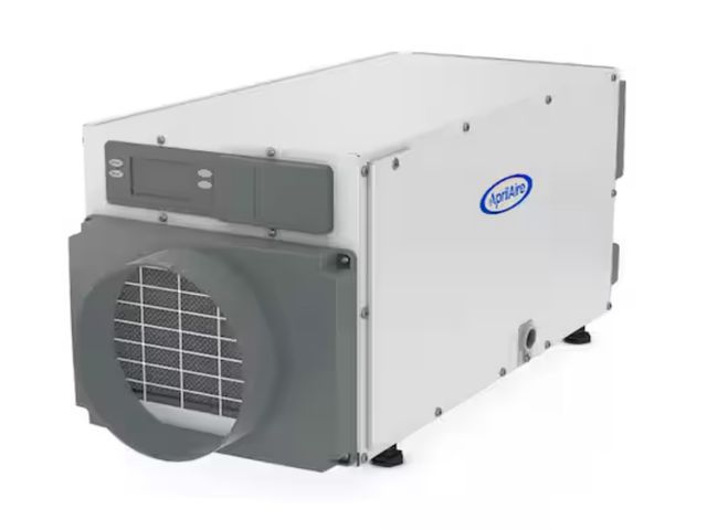 Lot 96-164610 - AprilAire
E070 70 pt. 2,200 sq. ft. Bucketless Dehumidifier in Gray with Compact Size for Crawl Spac...
