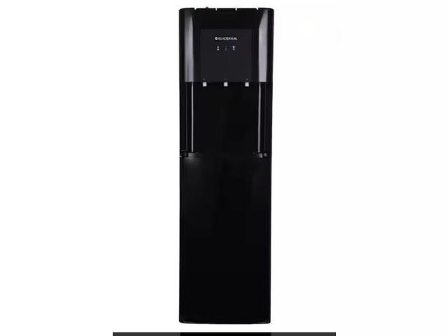 Lot 96-226205 - Glacier Bay Black Bottom Load Water Dispenser MSRP $199 Used untested