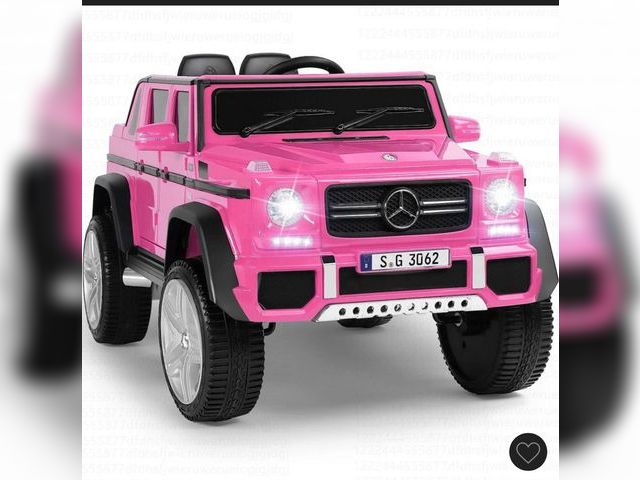 Lot 96-192986 - Costway Mercedes Benz 12V Electric Kids Ride On Car RC Remote Control W/Trunk
Pink
lightly used unte...