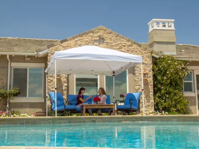 Lot 96-174780 - Everbilt
10 ft. x 10 ft. Commercial Instant Canopy-Pop Up Tent with Wall Panel White
New
MSRP $199.0...