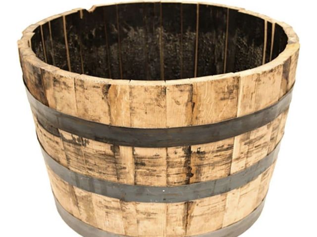 Lot 96-192469 - Jack Daniel’s 26 in. Dia x 17.5 in. H White Oak Wood Whiskey Barrel
New