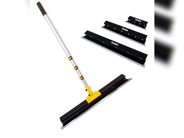 Lot 96-181680 - Zozen Drywall Skimming Blade with Extension Handle Set, All Body made of Aluminum Alloy, 10"+24"+32"...