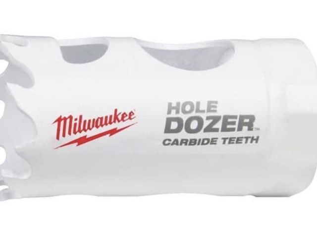 Lot 96-212156 - Milwaukee 1-1/8 in. Hole Dozer Carbide Hole
Saw

New