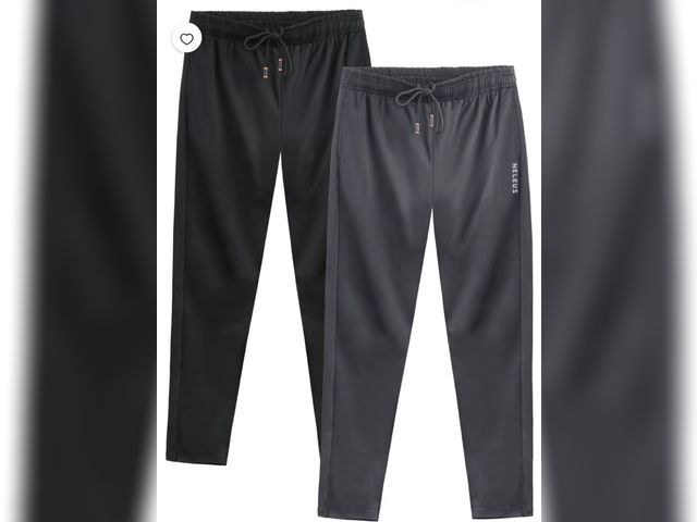 Lot 96-232932 - NELEUS Men's Workout Athletic Pants Running Sweatpants With Pockets Relaxed Fit,Black,US Size large ...