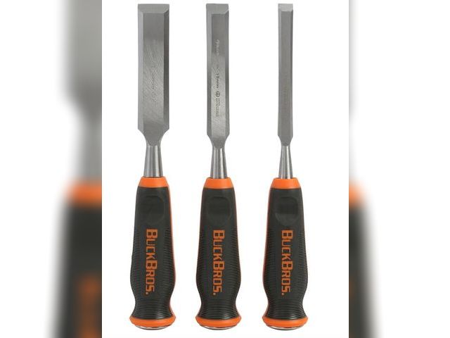 Lot 96-164087 - Buck Knives 1/2', 3/4', 1' COMFORT GRIP SET
Used