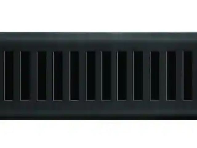 Lot 96-163464 - Hampton Bay
2 in. x 10 in. New York Modern Floor Register in Matte Black
New