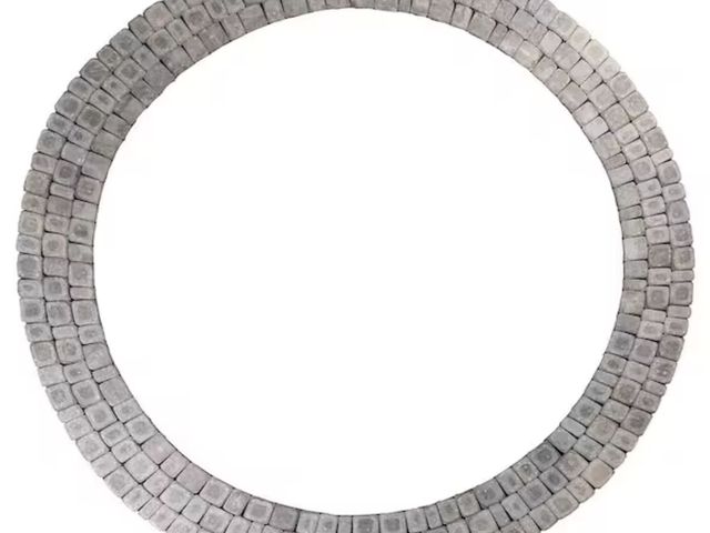 Lot 96-225711 - 33.24 ft. x 1.375 ft. x 2.375 in. Cascade Blend Old Dominion Paver Circle Expansion Kit (260 Piece/4...