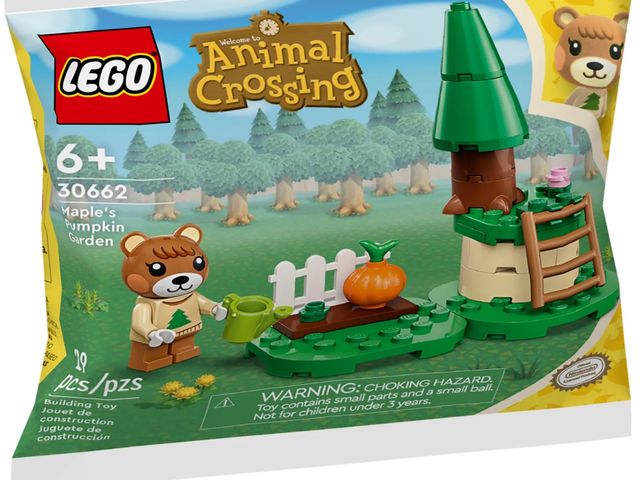 Lot 96-159270 - LEGO Animal Crossing Maple's Pumpkin Garden 30662

New